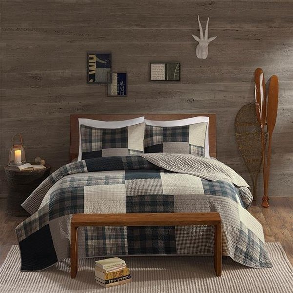 Woolrich Woolrich WR14-1729 Winter Hills Quilt Mini Set - Tan; King And Cal King WR14-1729